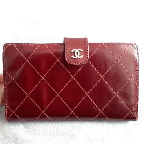 leather chanel wallet|Chanel wallet original.